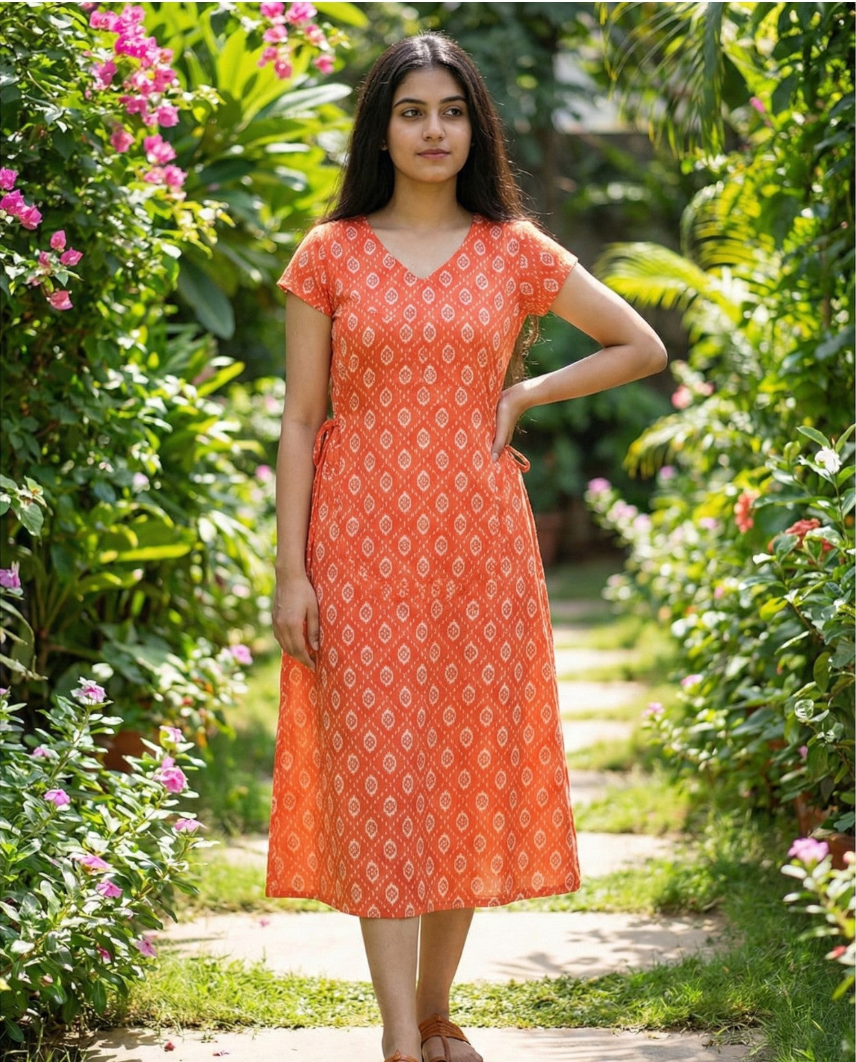 Beautiful Side Tie Frocks