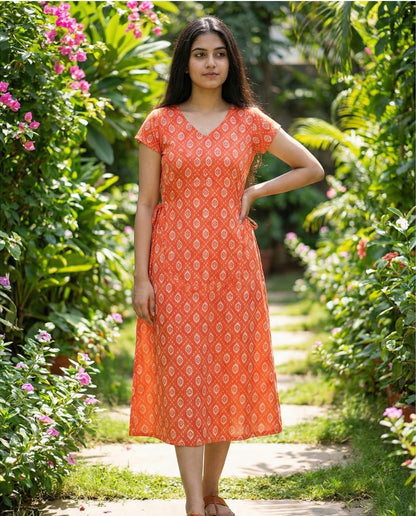 Beautiful Side Tie Frocks