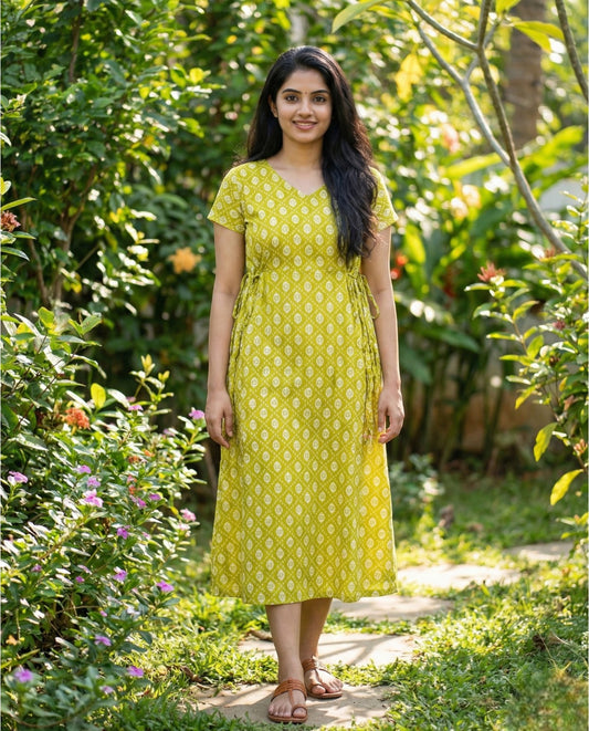 Beautiful Side Tie Frocks