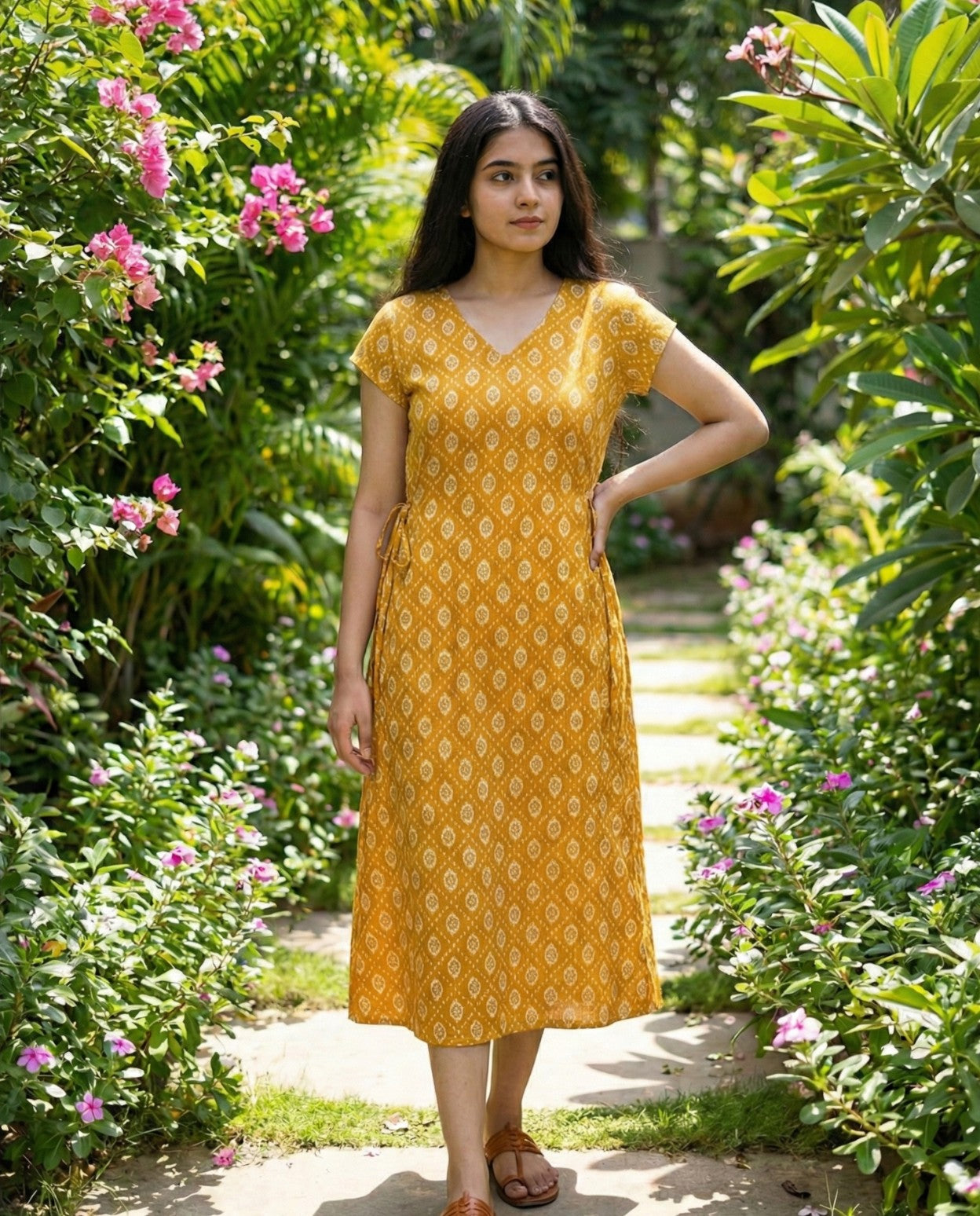 Beautiful Side Tie Frocks