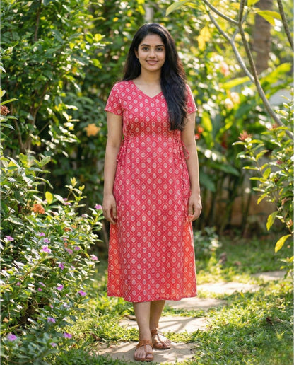 Beautiful Side Tie Frocks