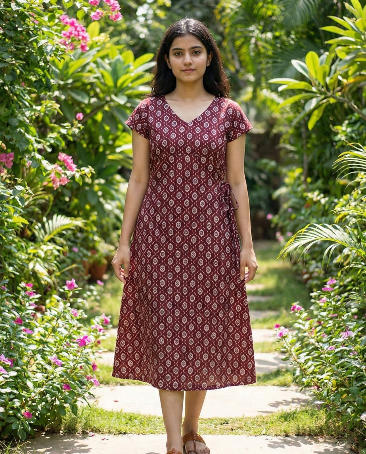 Beautiful Side Tie Frocks