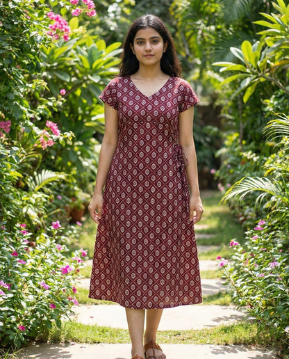 Beautiful Side Tie Frocks