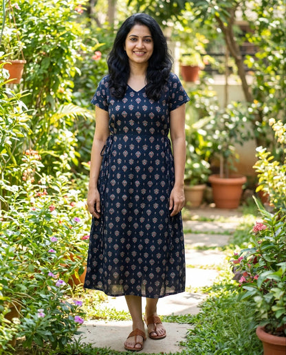 Beautiful Side Tie Frocks
