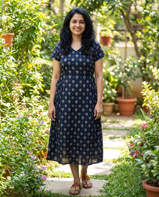Beautiful Side Tie Frocks