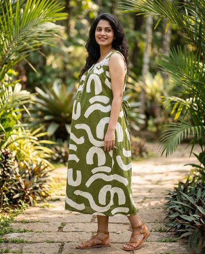Breezy Diana Frock-Maternity Cum Feeding