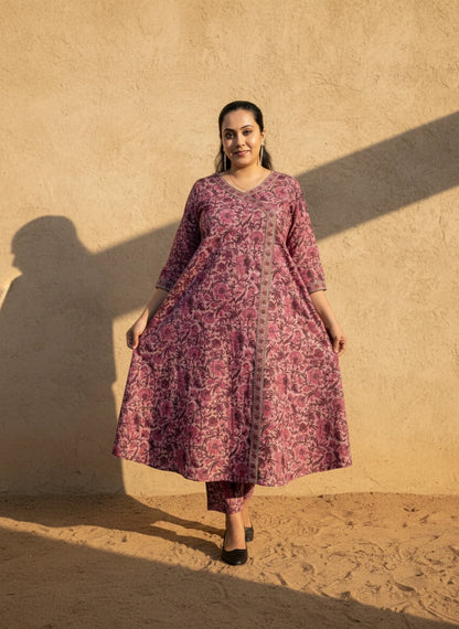 Stunning Cotton Co-ord sets with Mughal Prints