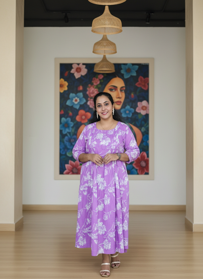 New Symmetric  Cotton Co-ord sets With Feeding Support