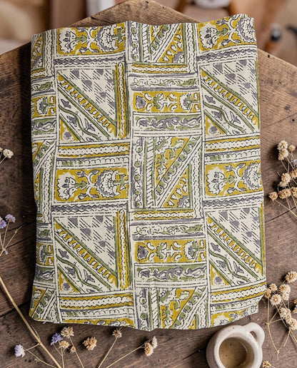 Ethnic Symmetric  Cotton Co-ord sets With Tussles