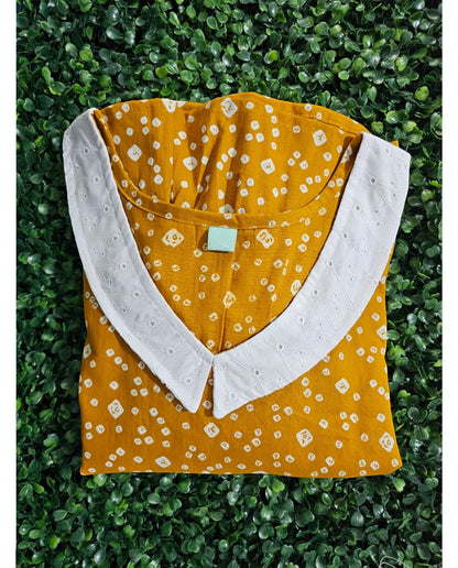 Peterpan Frocks with Semi Puff sleeves