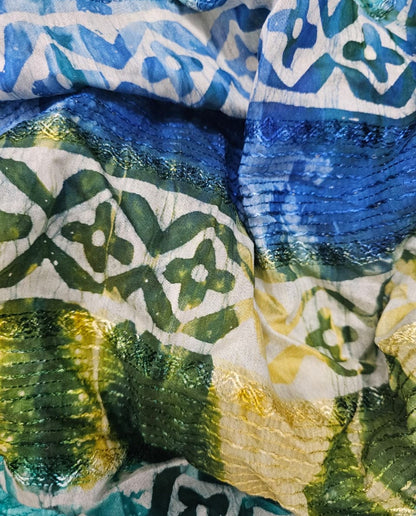 Urban Grace Asymmetric Frock in Georgette