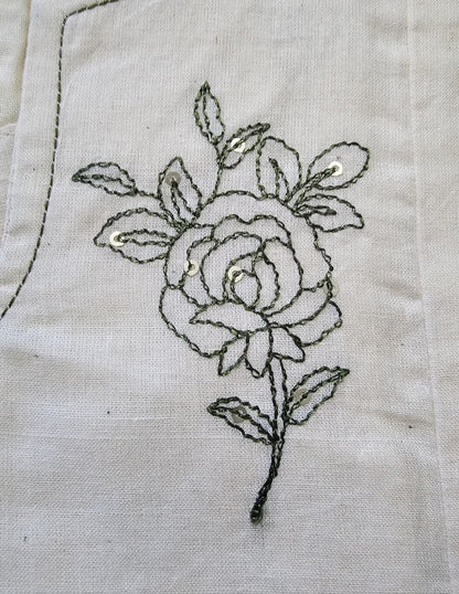 Beautiful Mul Cotton Sleeveless Frock