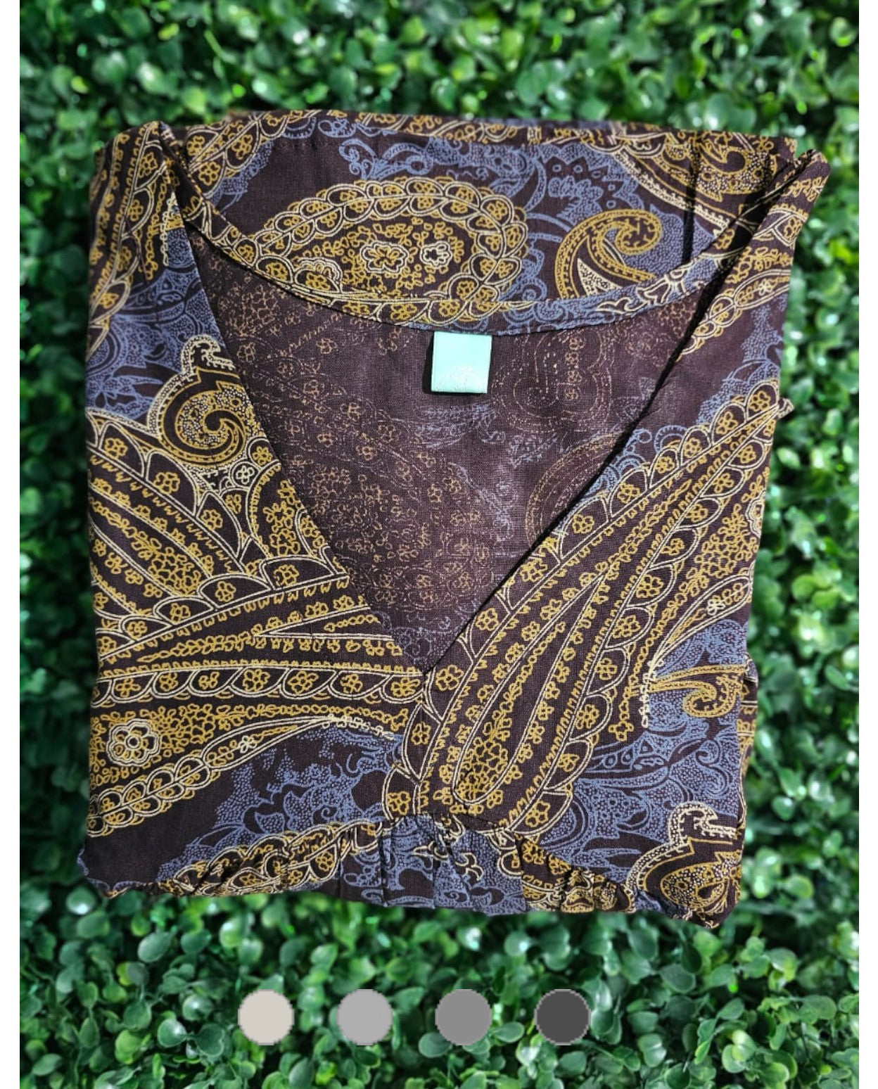 Stylish Aliya Cut Flared Frocks With Long Sleeves