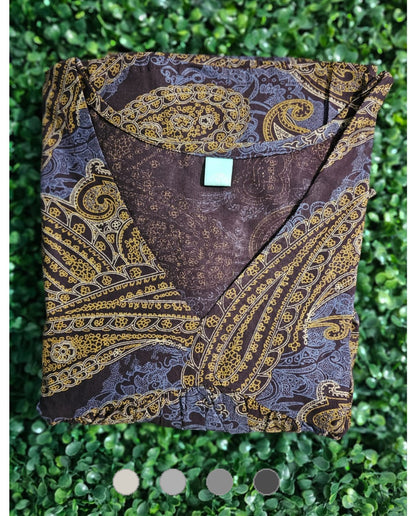 Stylish Aliya Cut Flared Frocks With Long Sleeves