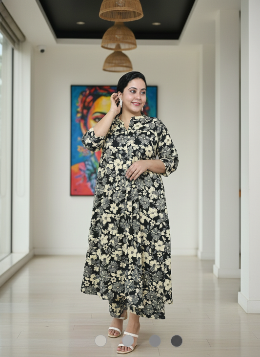 New Symmetric Cotton Co-ord sets with Straight Pant