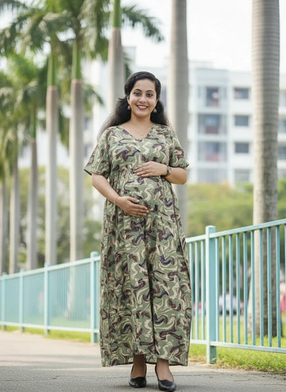 Paraiso Comfortwears Maternity & Feeding Kaftan